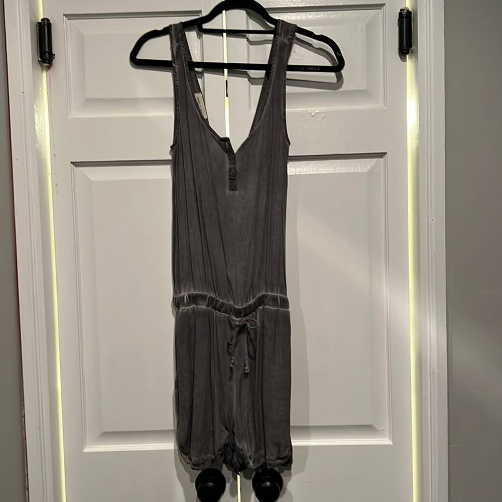 Open back romper